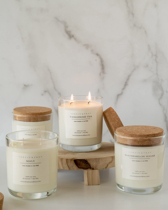 Ferpie + Fray - Double Wick Candles, VARIOUS