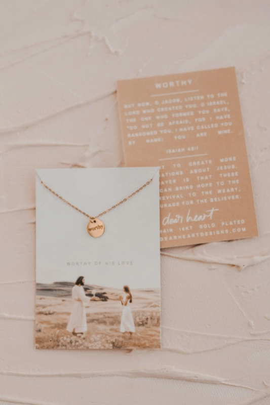 Worthy Disc Necklace
