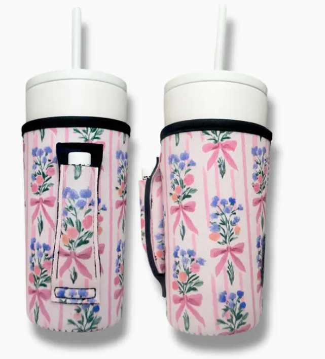20oz Floral Tumbler Koozie