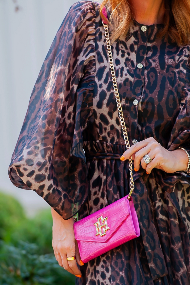 Caroline Hill - Carlington Crossbody - HOT PINK EC