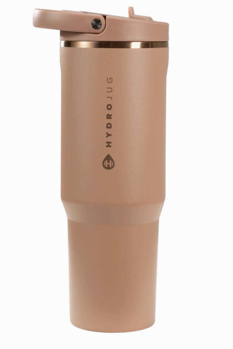 HydroJug 40 oz Sport Water Bottle, CARAMEL