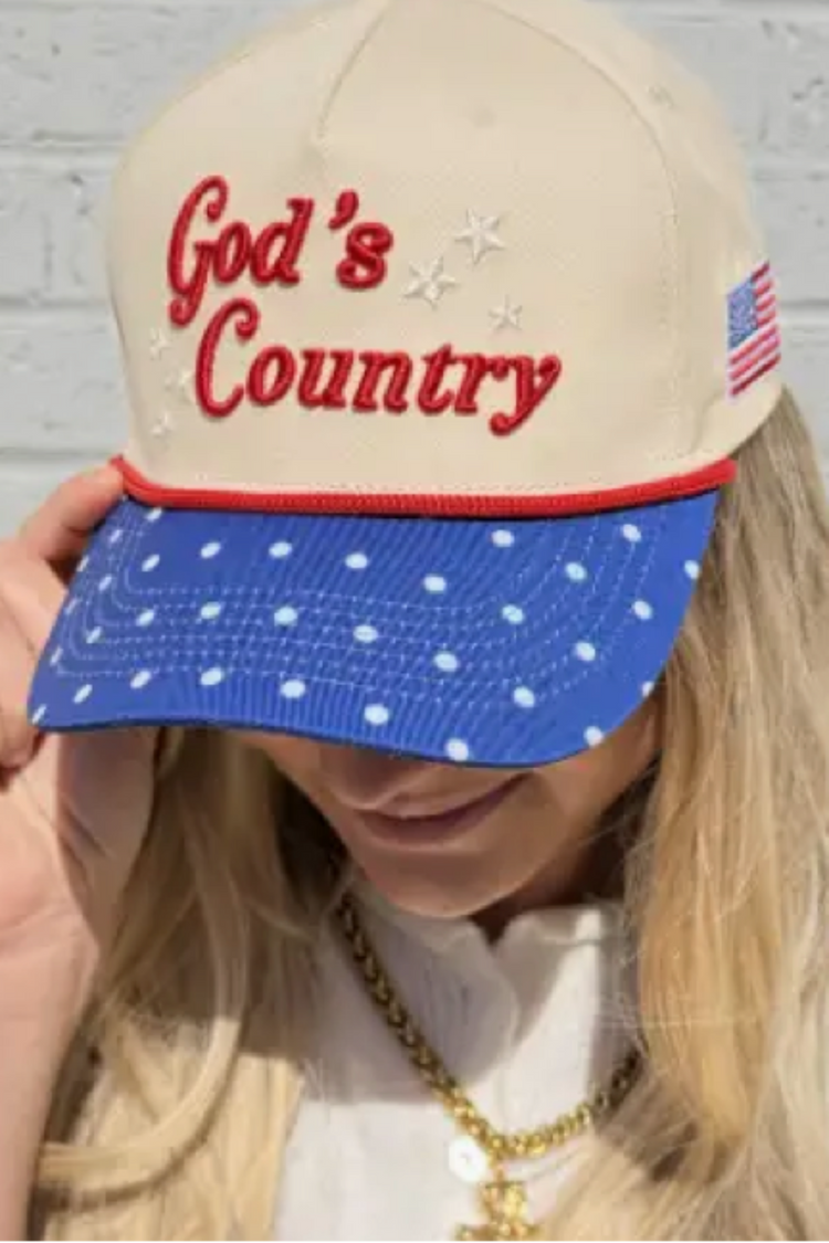 God's Country Vintage Trucker Hat