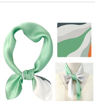 Colorful Print Bandana Scarf, VARIOUS
