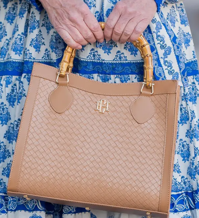 Caroline Hill - Palmer Tote, WOVEN TAN