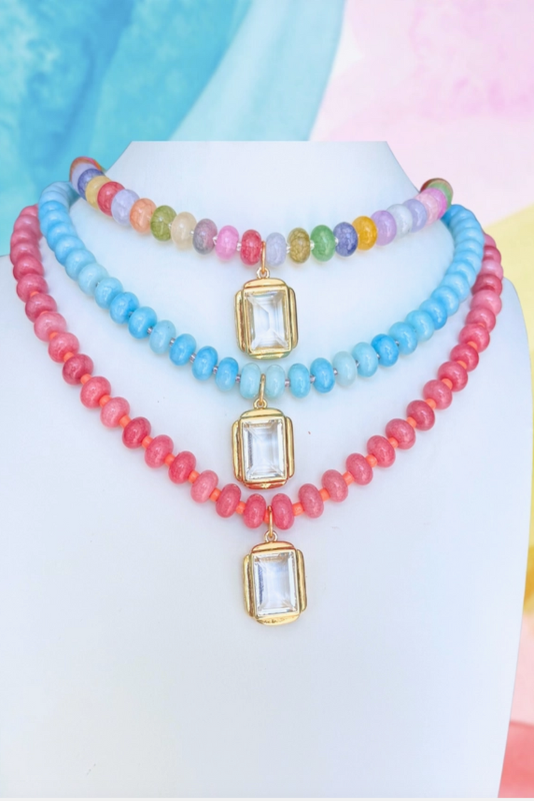 Taylor Shaye - Candy Beaded Necklace, VARIOUS Jaxe + Grace Boutique