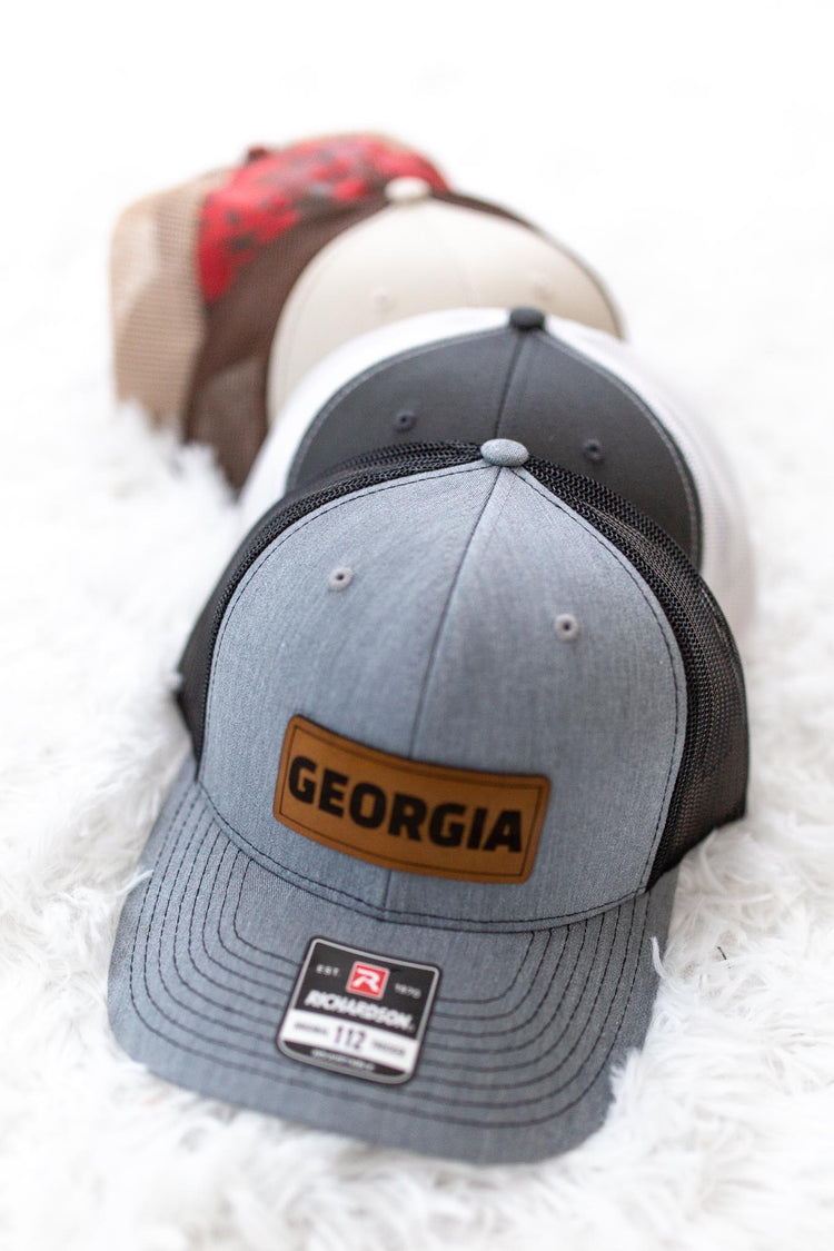 GEORGIA Patch Hat, VARIOUS COLORS