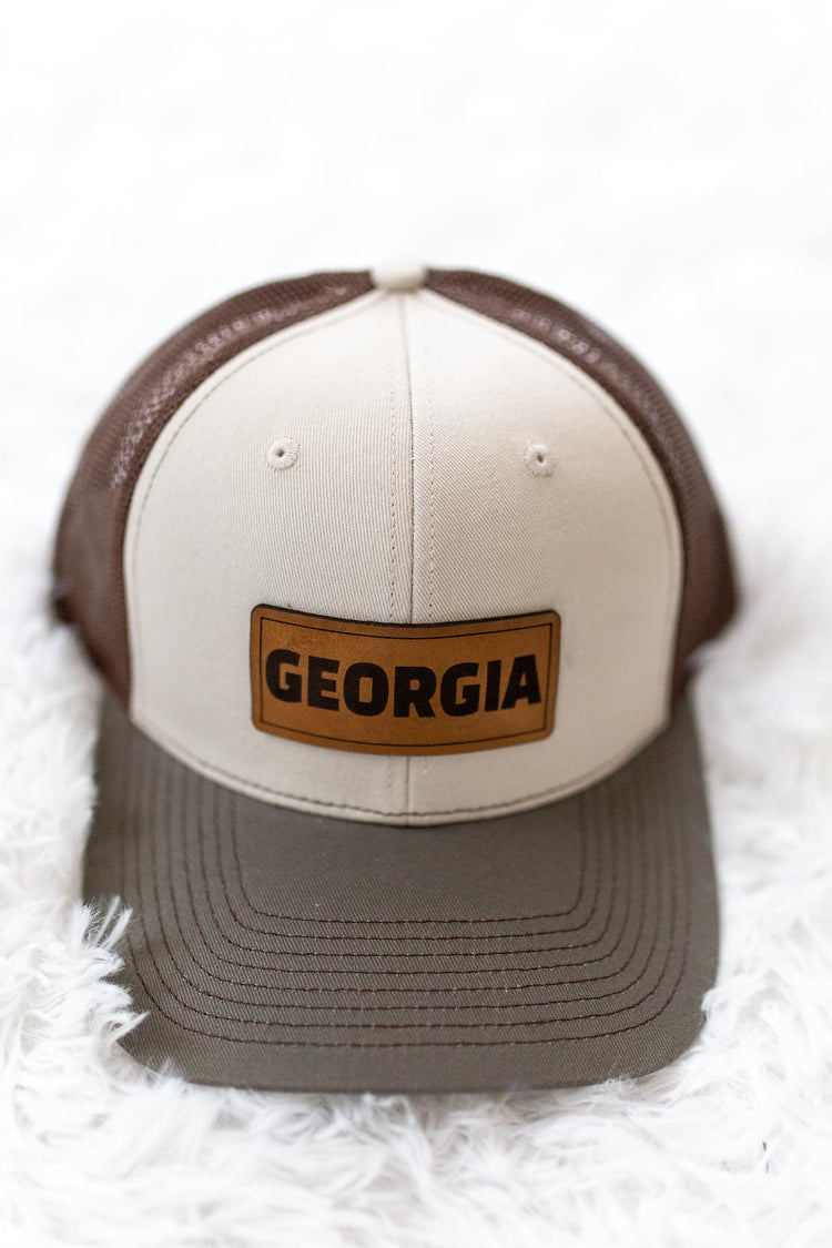 GEORGIA Patch Hat, VARIOUS COLORS