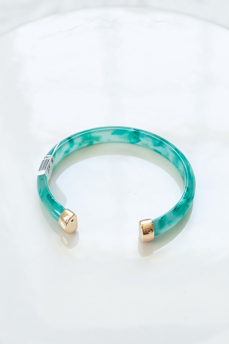 Resin Twotone Cuff, VARIOUS COLORS
