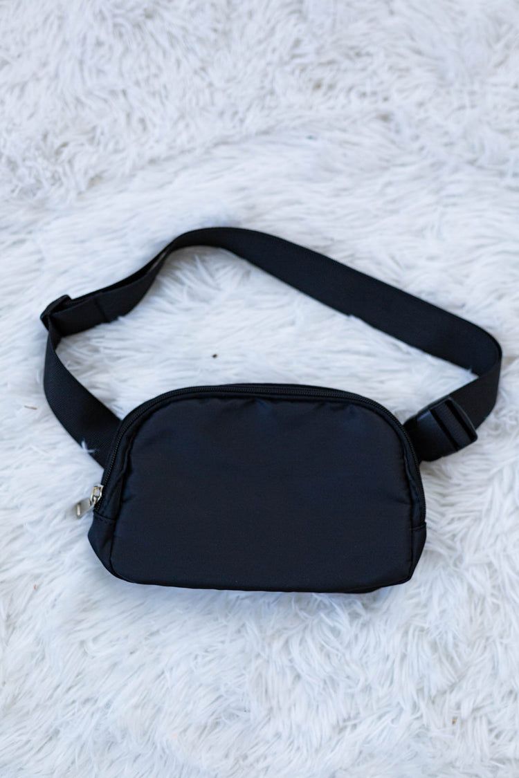 Black Fanny Belt Bag
