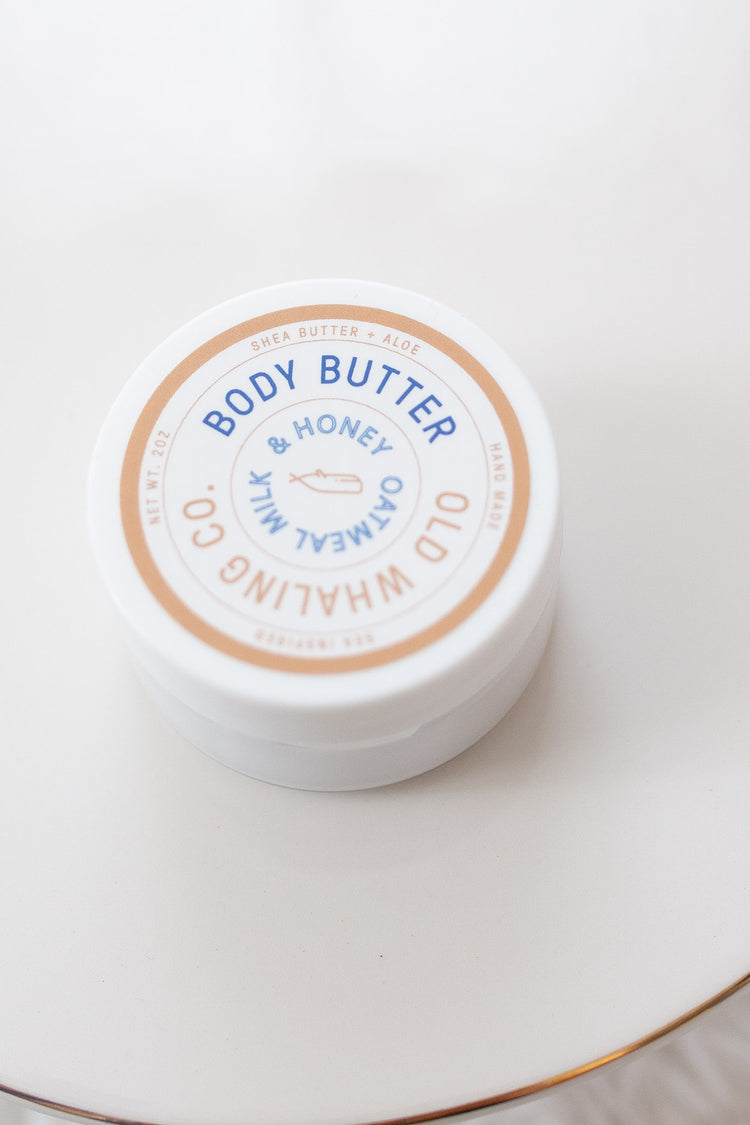 Old Whaling Body Butter 2oz, VARIOUS SCENTS