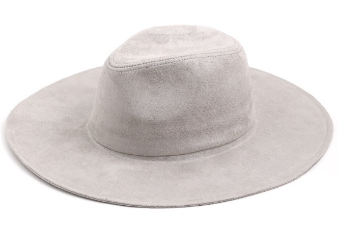 Plain Suede Brim Hat, VARIOUS COLORS