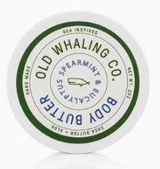 Old Whaling Body Butter 2oz, VARIOUS SCENTS
