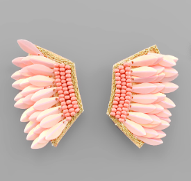 Seed Bead & Wing Earrings, VARIOUS