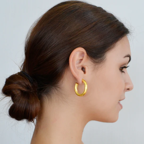 Betty Carré Grasse Hoop Earrings
